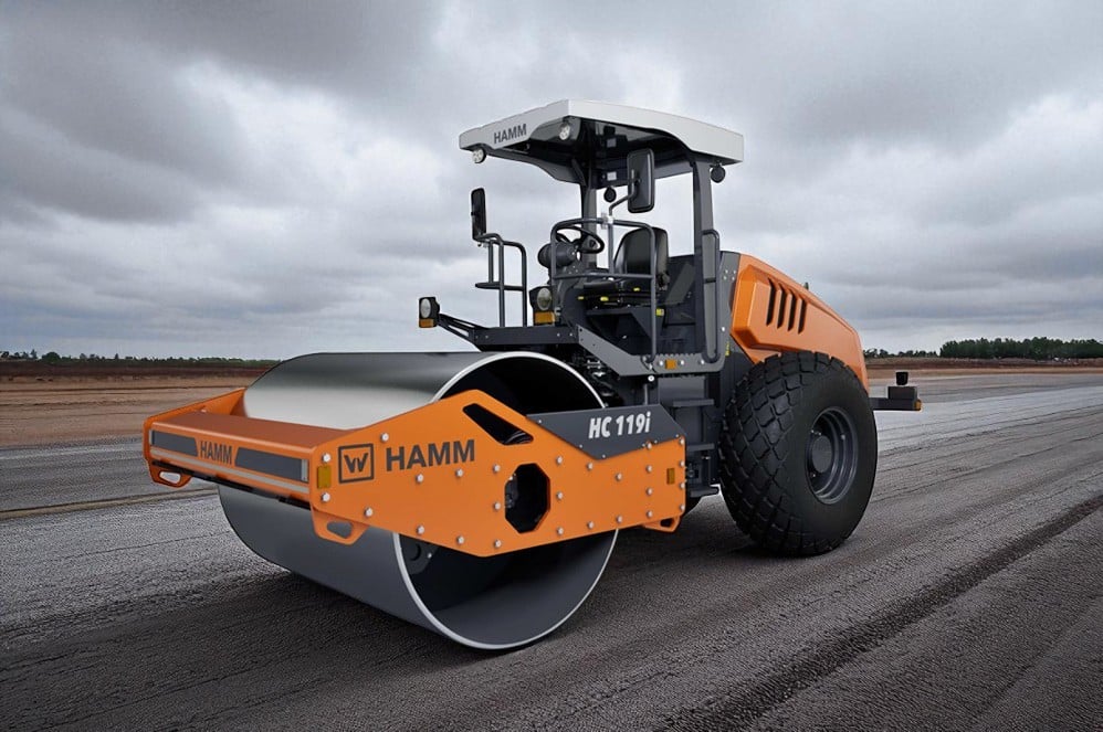 Vibratory Soil Compactor — Hamm